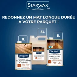 Rénovateur 4 en 1 Parquets mats et stratifiés