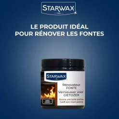 Rénovateur fonte pour poêle et cheminée