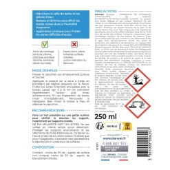 Rénovateur joints - action blanchissante avec Javel - Gel avec brosse intégrée