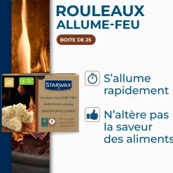 Rouleaux allume feu FSC®