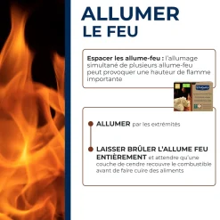 Rouleaux allume feu FSC®