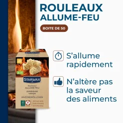 Rouleaux allume feu FSC®