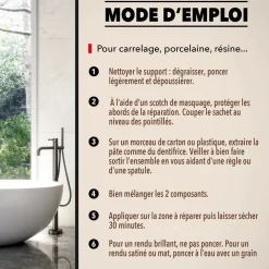 Répare faïence, émail, céramique
