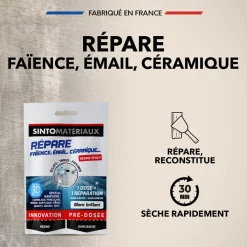 Répare faïence, émail, céramique
