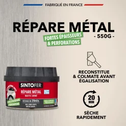 Répare métal armé