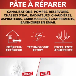 Répare vite pâte à réparer spécial métal