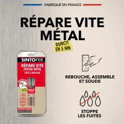 Répare vite pâte à réparer spécial métal