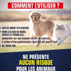 Répulsif chiens et chats