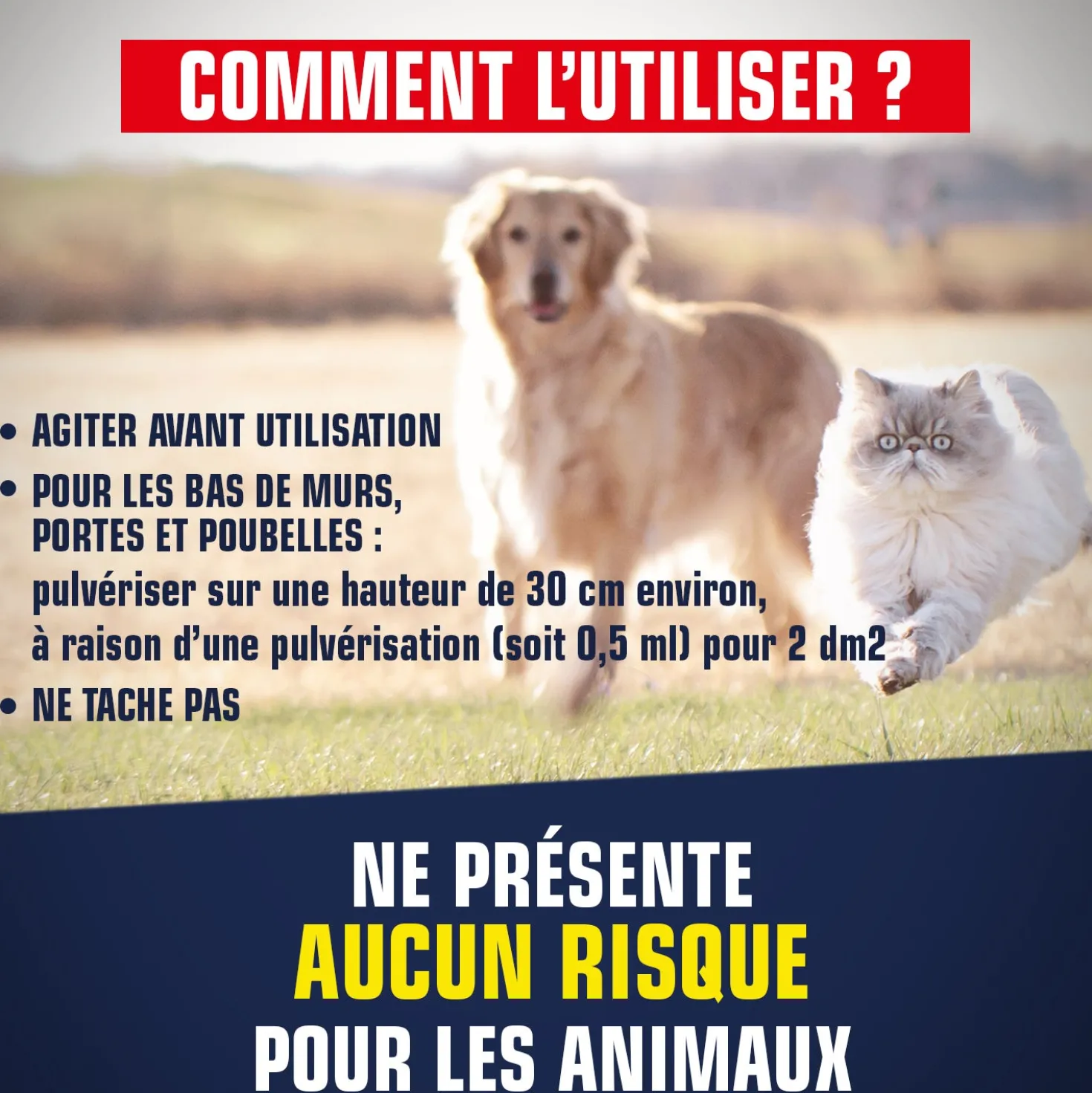 Répulsif chiens et chats