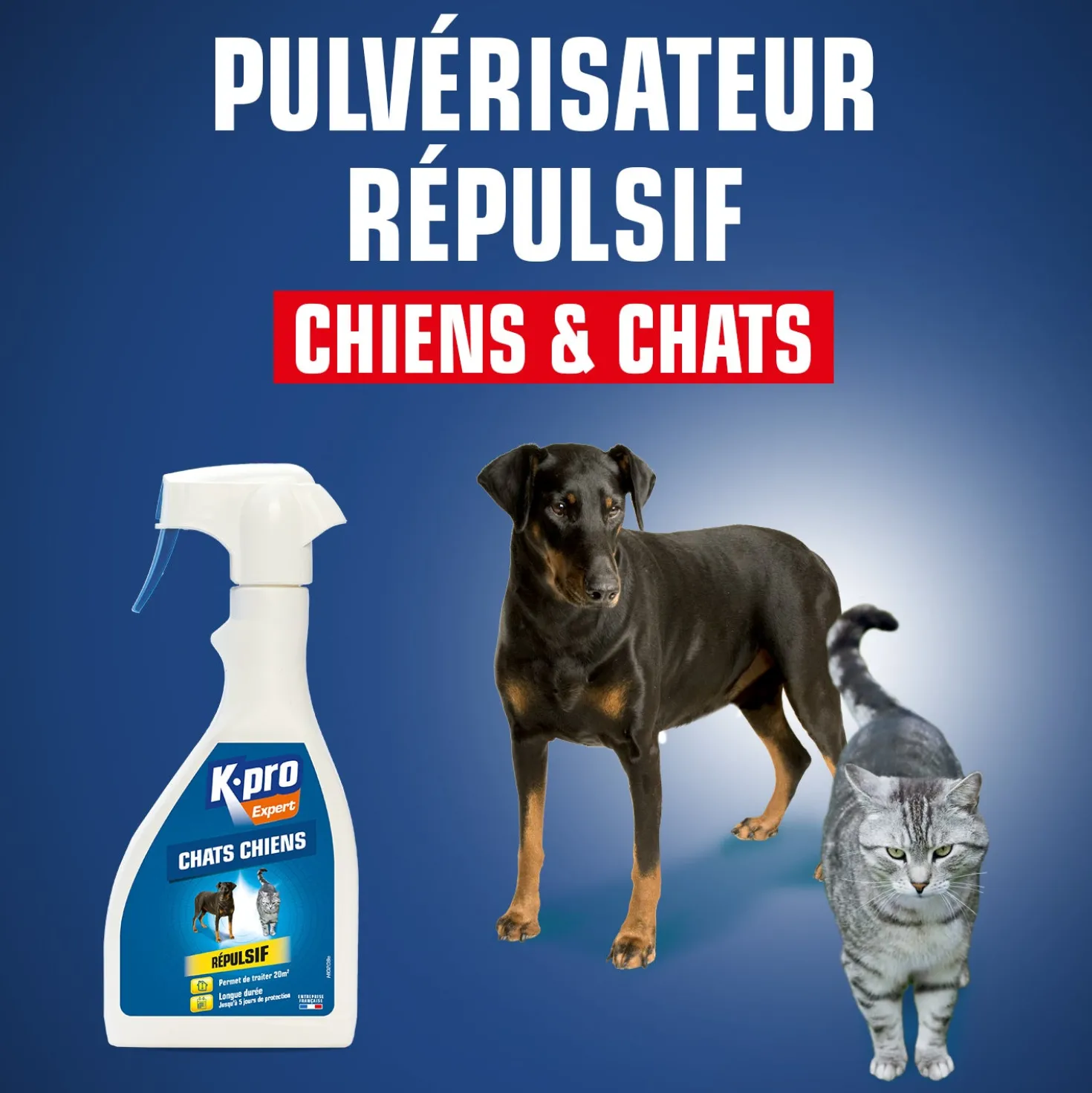 Répulsif chiens et chats