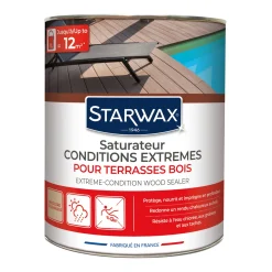 Saturateur bois extérieurs conditions extrêmes