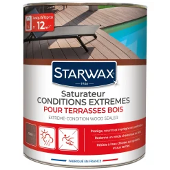 Saturateur bois extérieurs conditions extrêmes
