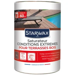 Saturateur bois extérieurs conditions extrêmes