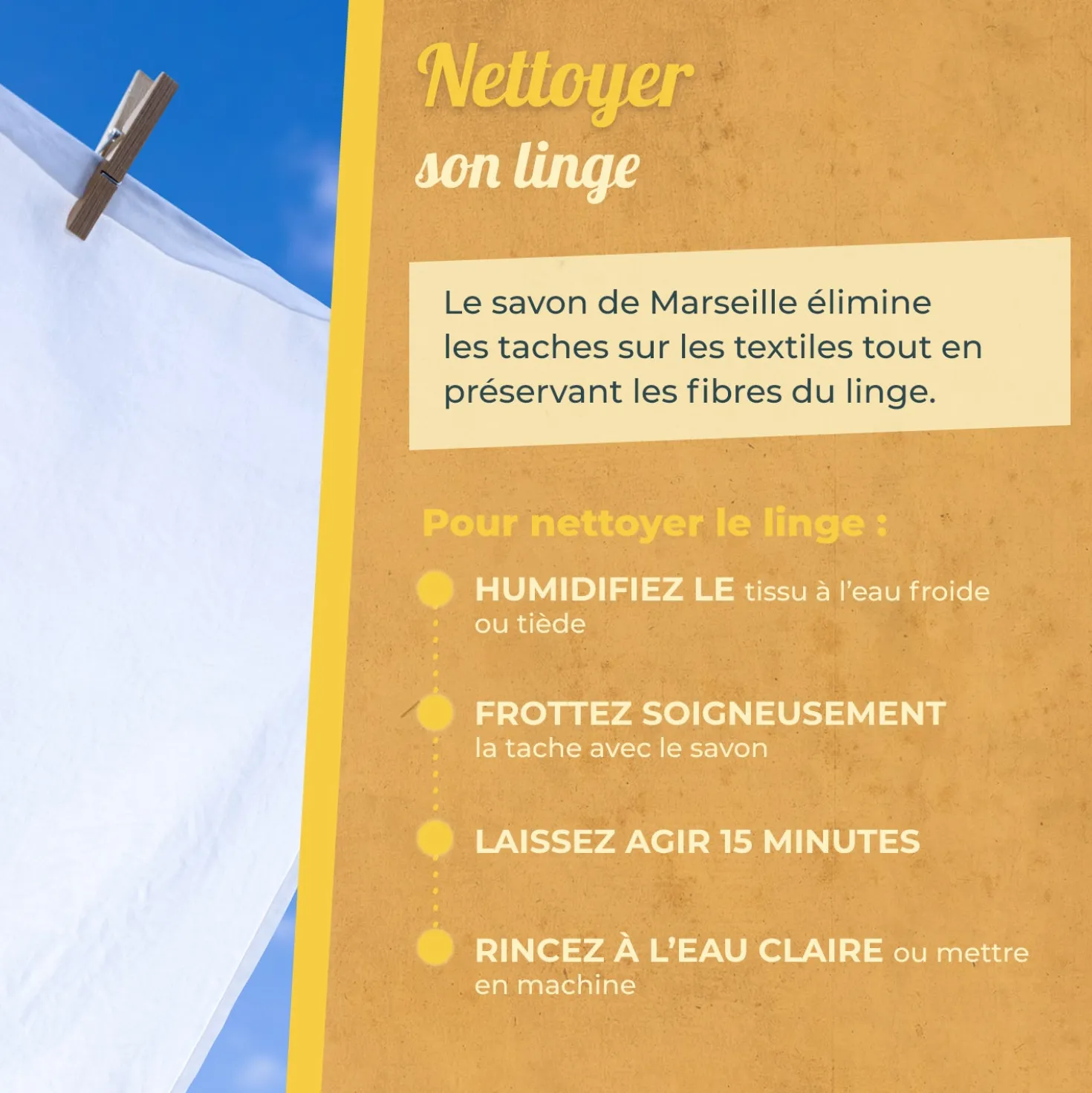 Savon de Marseille à l'huile d'olive