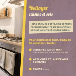 Savon noir à l'huile d'olive