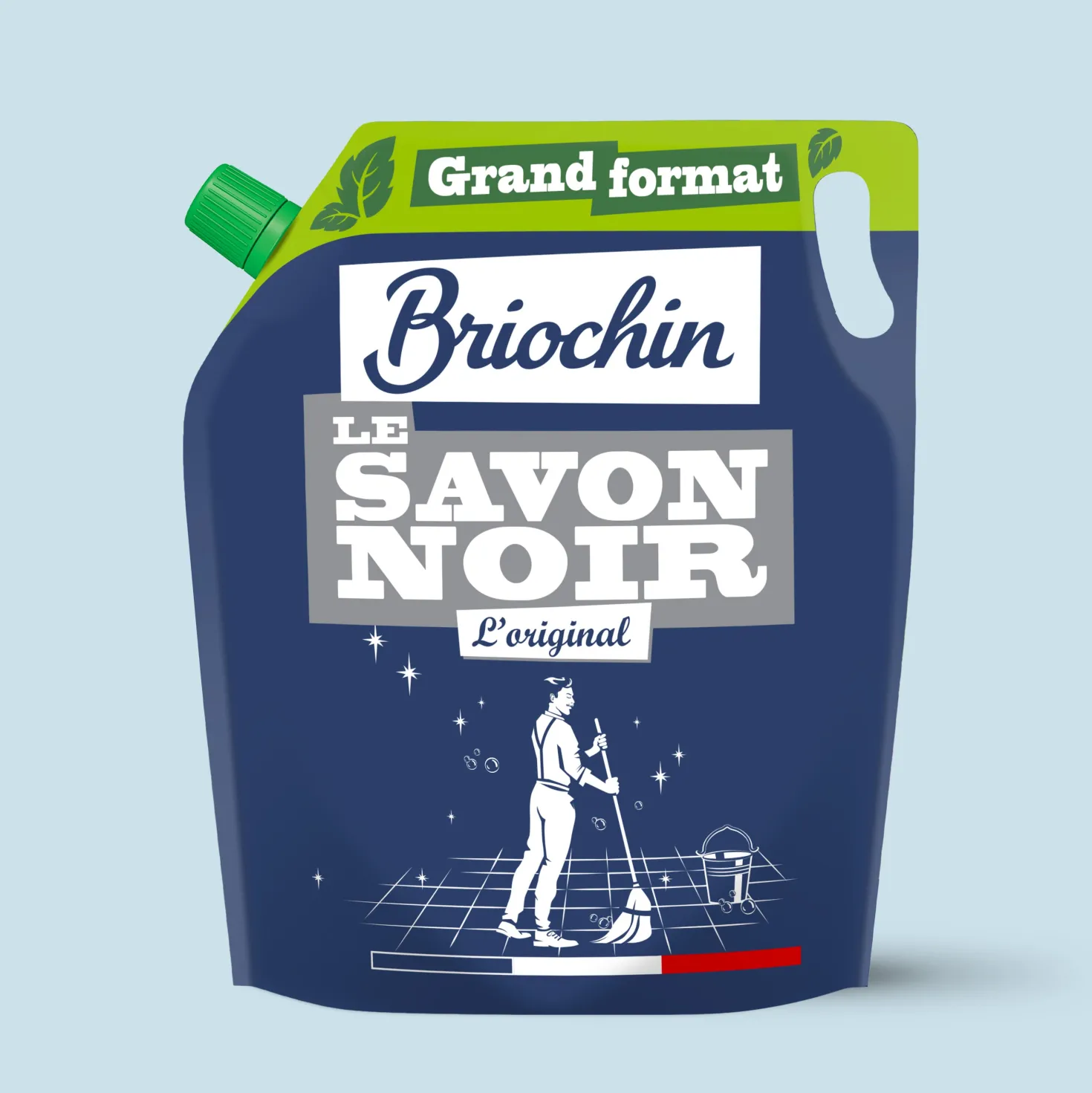 Savon noir liquide gros format