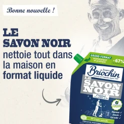 Savon noir liquide gros format