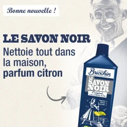 Savon noir parfum citron frais
