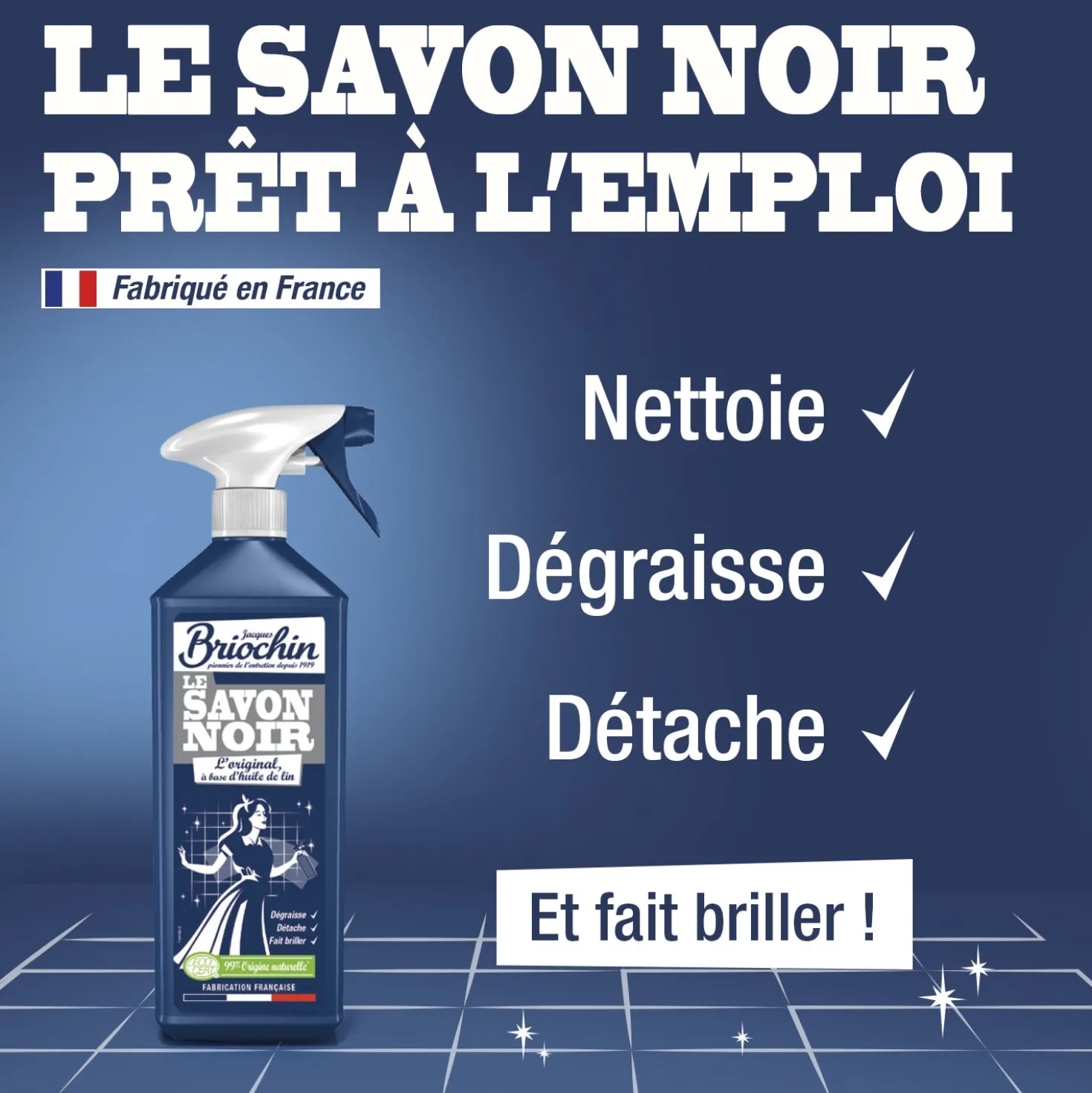 Savon noir prêt à l'emploi