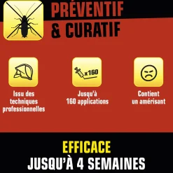 Seringue cafards et blattes