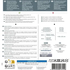 Serpillière microfibre pour sols lisses
