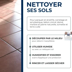 Serpillière spéciale rénovation