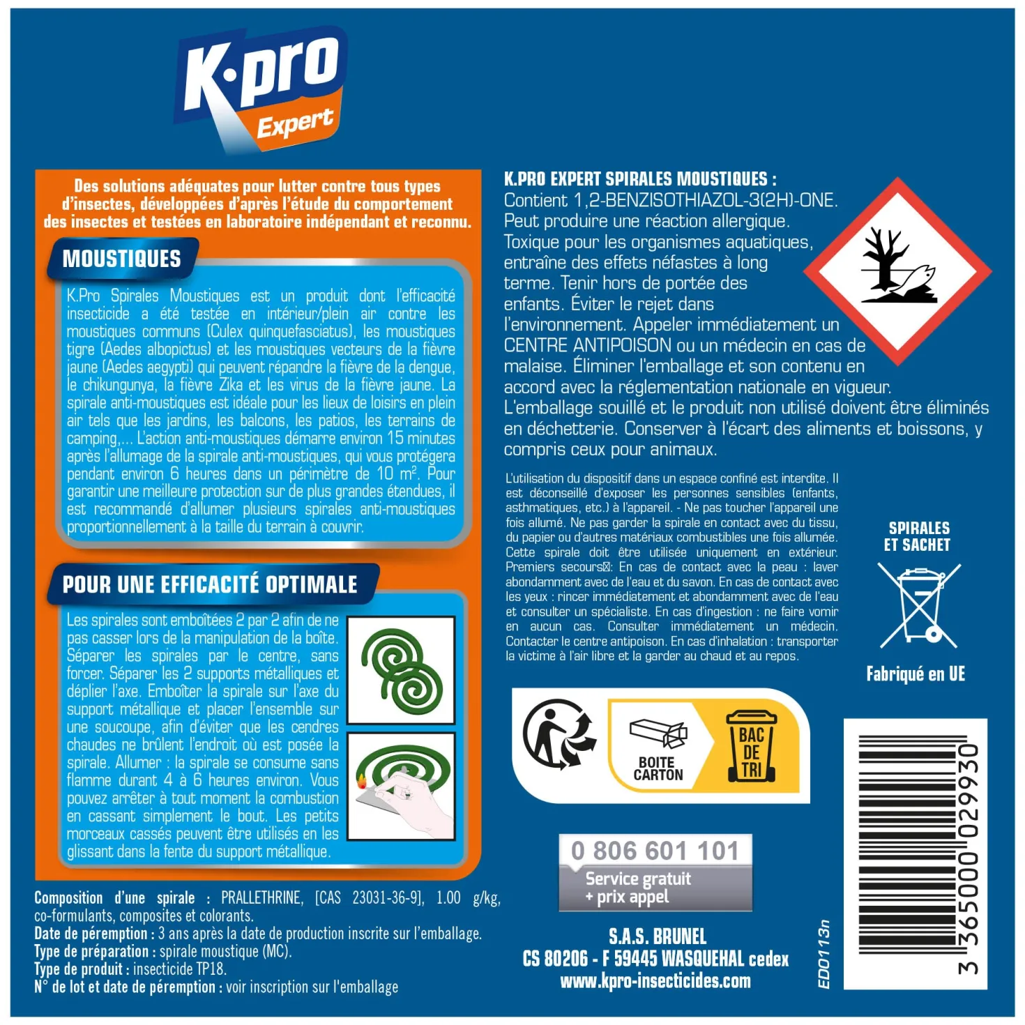Spirales anti-moustiques