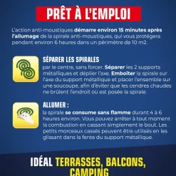 Spirales anti-moustiques