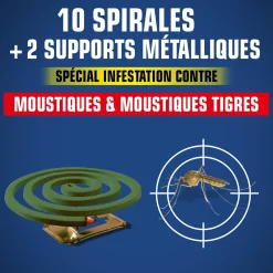 Spirales anti-moustiques