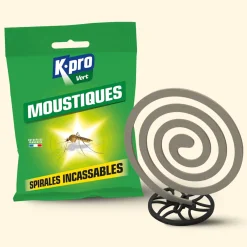 Spirales anti-moustiques incassables
