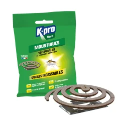 Spirales anti-moustiques incassables