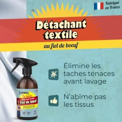Spray détachant au fiel de boeuf