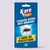 Stickers anti-mouches bandes transparentes