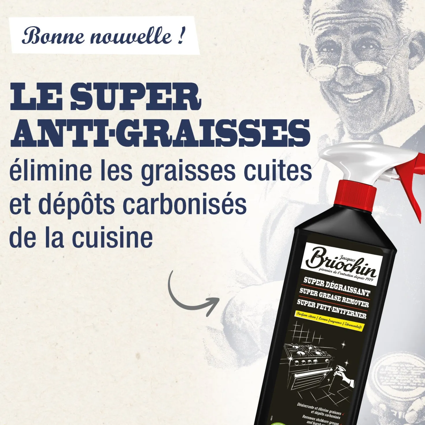 Super Décapant Cuisine Ultra efficace