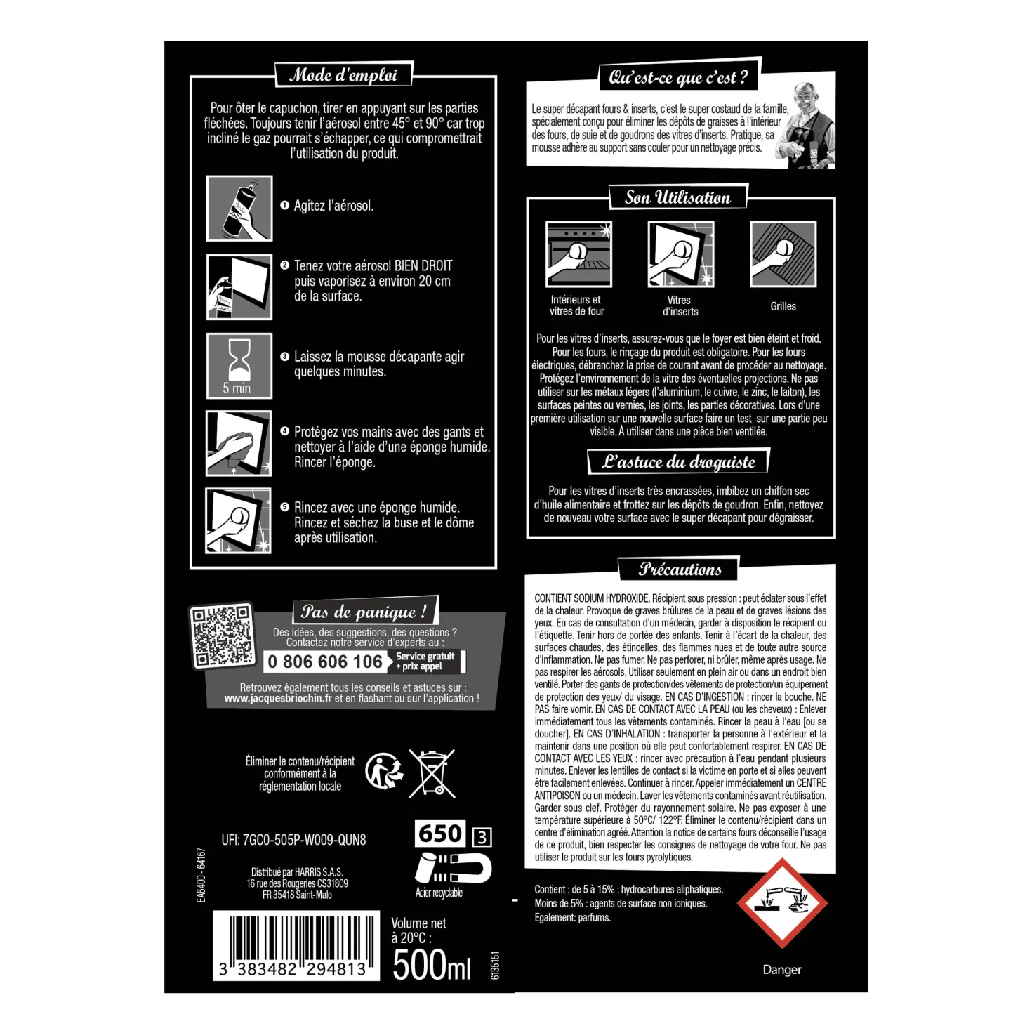Super Décapant Fours et Inserts