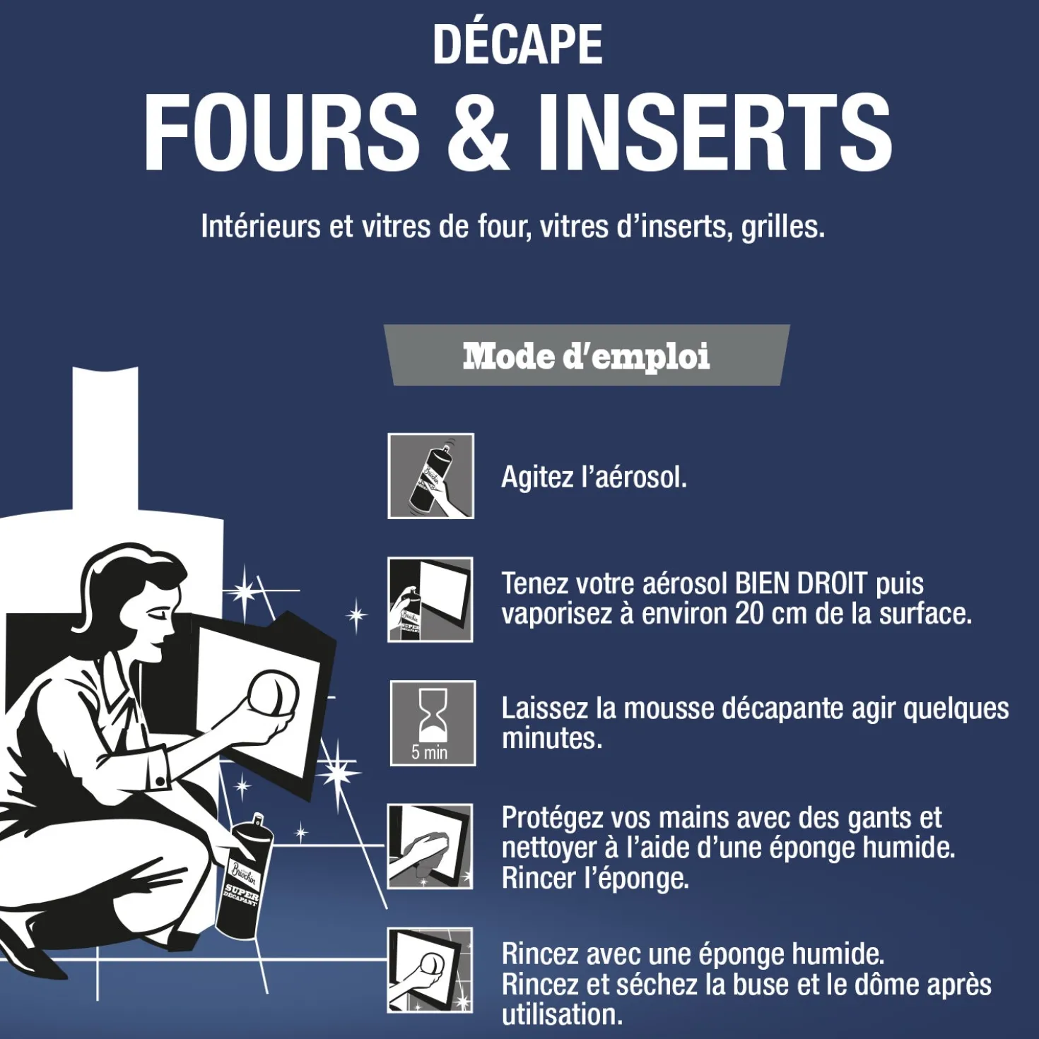 Super Décapant Fours et Inserts