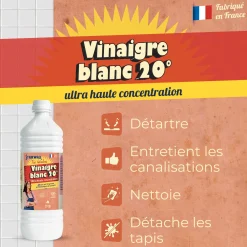Vinaigre blanc ménager 20°