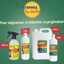 Vinaigre blanc 9.5° sans parfum